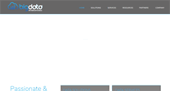 Desktop Screenshot of bigdatainternational.com
