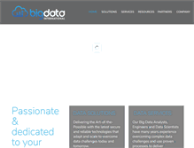 Tablet Screenshot of bigdatainternational.com